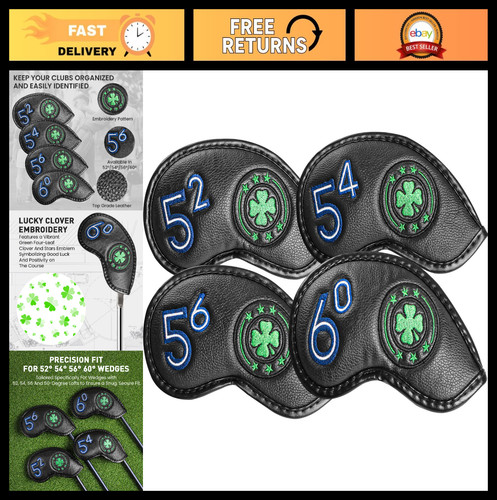 Golf iron wedge head covers - golf,