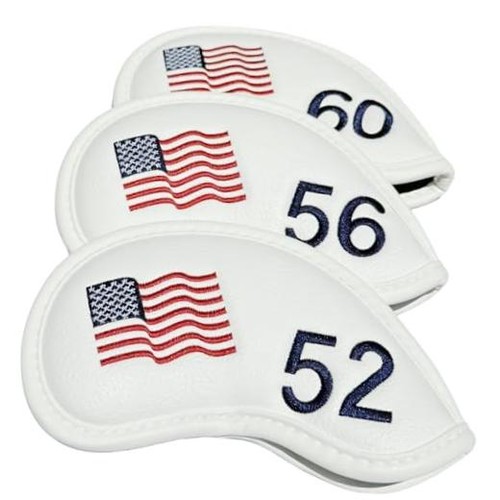 3pcs american flag golf wedge - american,