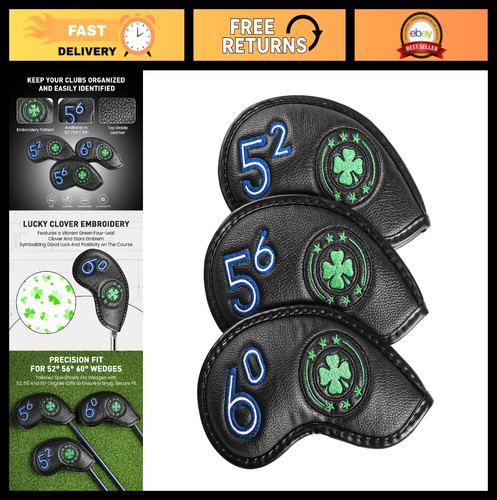 Stylish golf iron - wedge, head