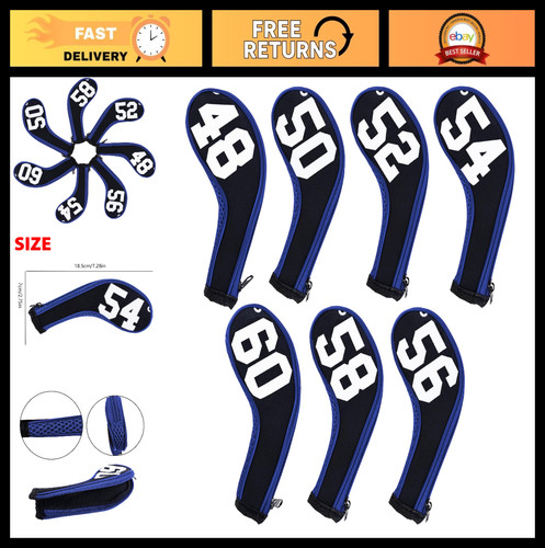 Pack golf wedge head covers - wedge,