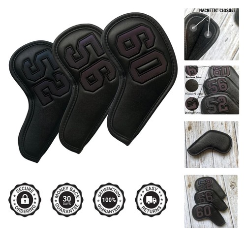 Magnetic golf wedge covers - golf,
