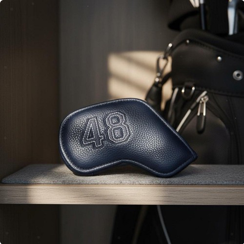 Golf iron head - head, cover